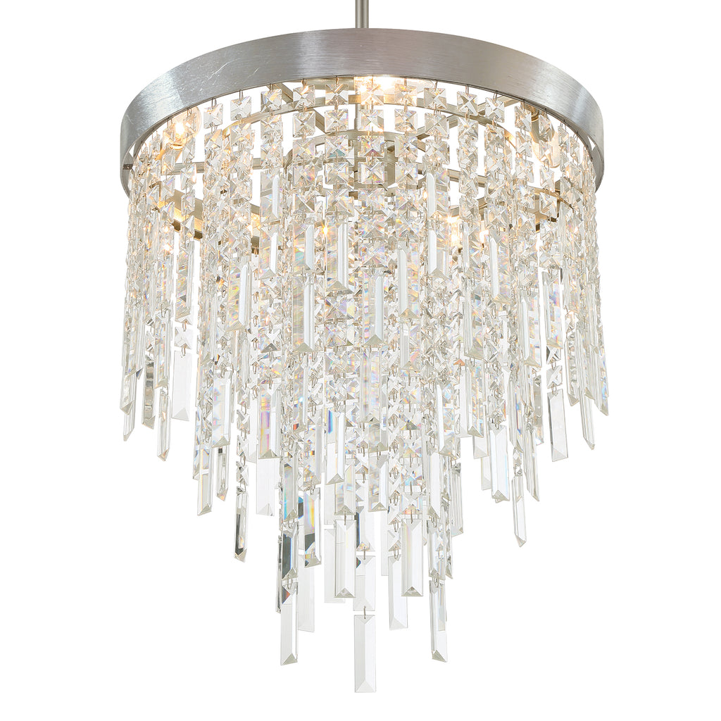 WIN-215-SA-CL-MWP Winfield 5 Light Chandelier | Alternate Image