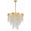 Crystorama Winfield 24'' Chandelier in Antique Gold - Additional View