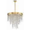 Crystorama Winfield 24'' Chandelier in Antique Gold - Additional View