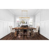 Crystorama Winham 49'' Linear Chandelier in Antique Gold - Lifestyle View
