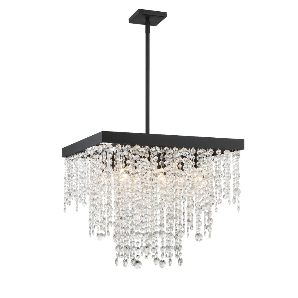 WIN-618-BF-CL-MWP Winham 8 Light Chandelier | Main Image