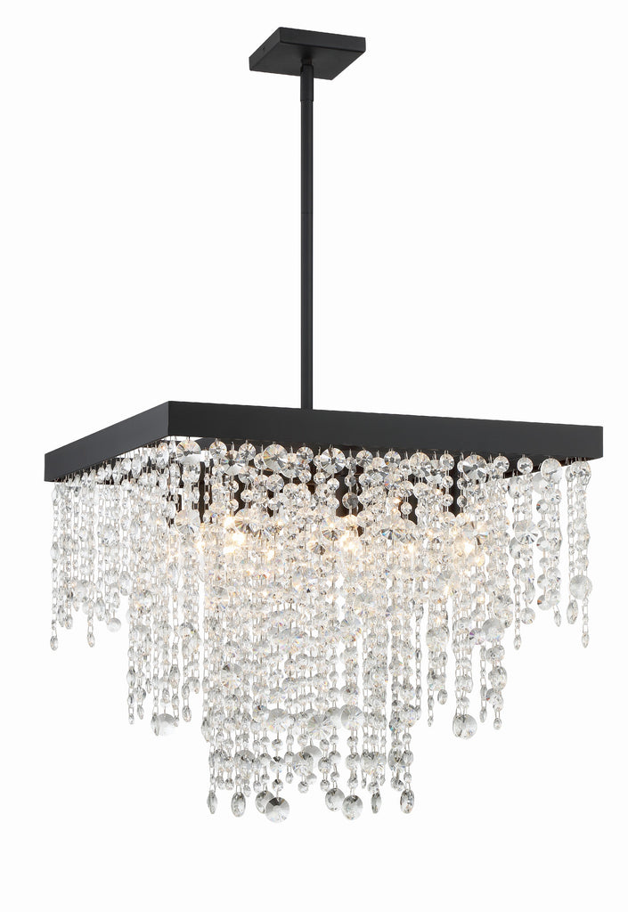 WIN-618-BF-CL-MWP Winham 8 Light Chandelier | Alternate Image