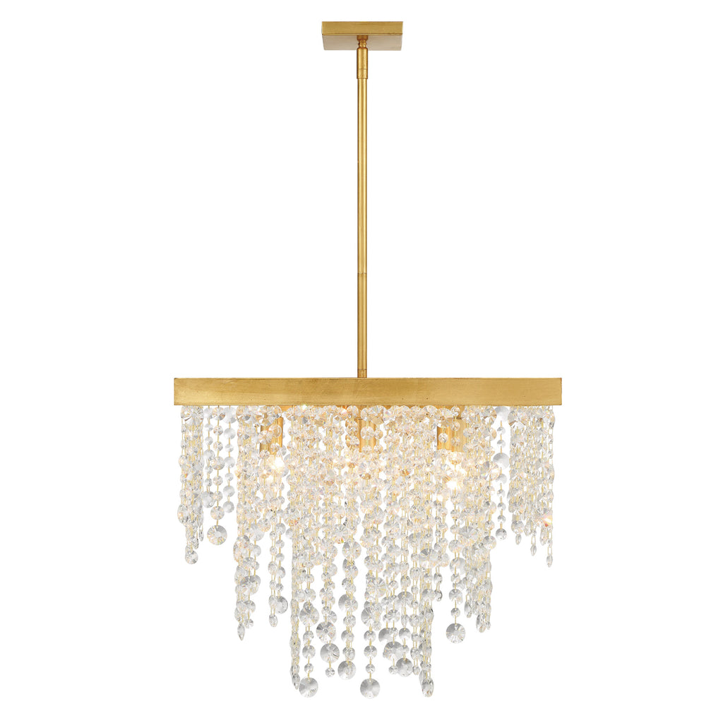 WIN-618-GA-CL-MWP Winham 8 Light Chandelier | Main Image