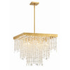 Crystorama Winham 22'' Chandelier in Antique Gold - Additional View