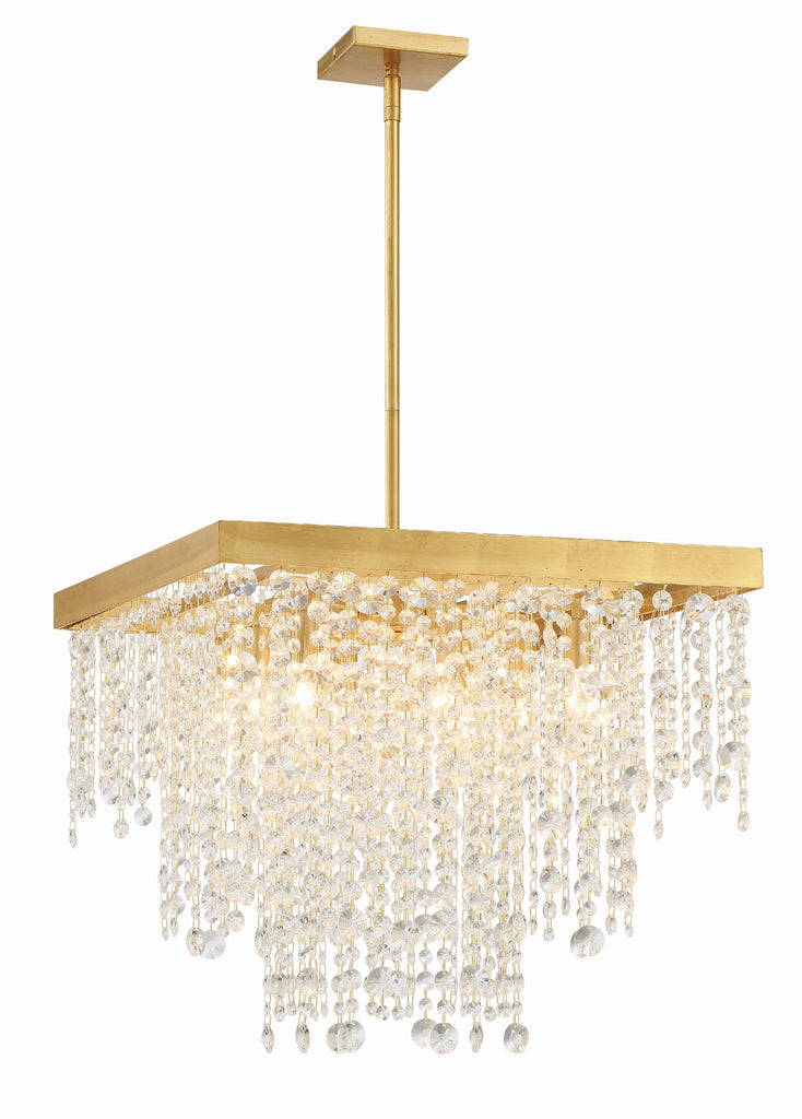 WIN-618-GA-CL-MWP Winham 8 Light Chandelier | Alternate Image