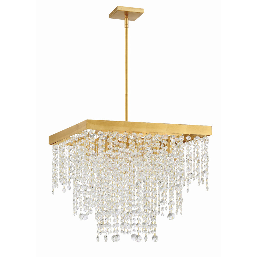 Crystorama Winham 22'' Chandelier in Antique Gold - Additional View