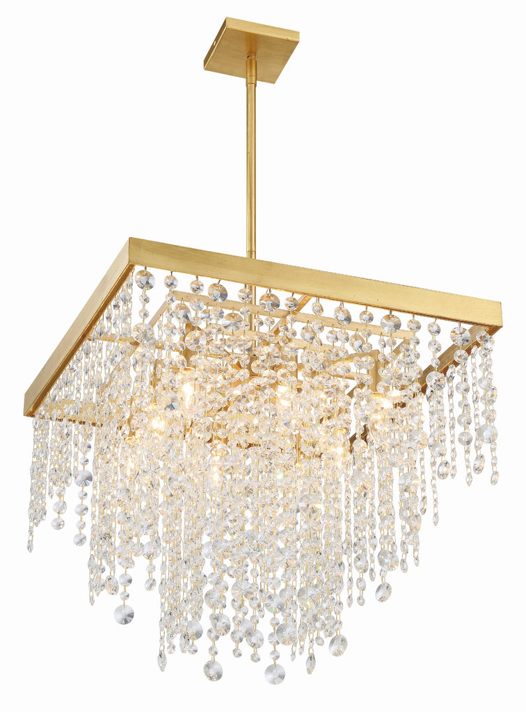 WIN-618-GA-CL-MWP Winham 8 Light Chandelier | Alternate Image