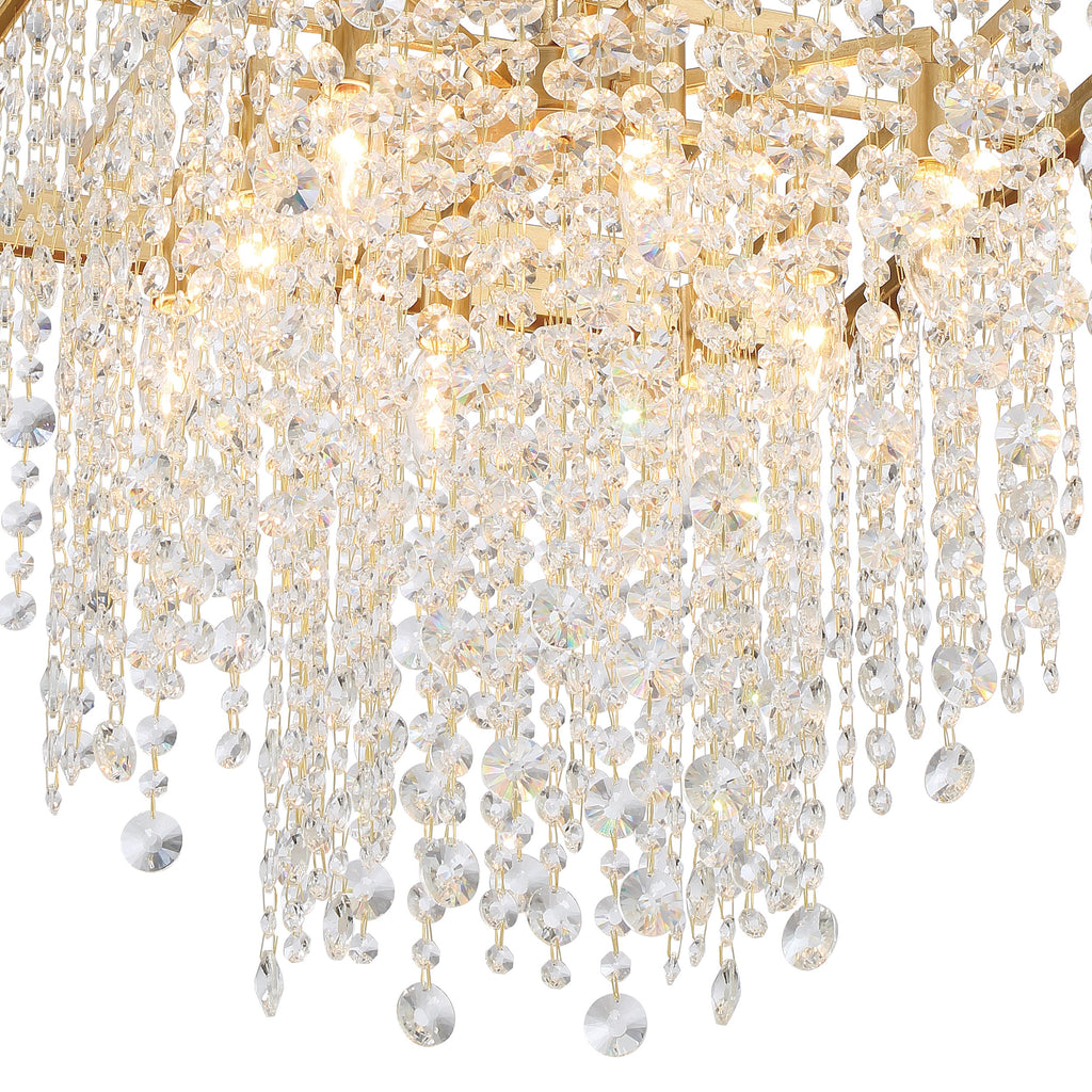 WIN-618-GA-CL-MWP Winham 8 Light Chandelier | Alternate Image