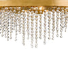 Crystorama Winham 36'' Linear Oval Chandelier in Antique Gold - Additional View