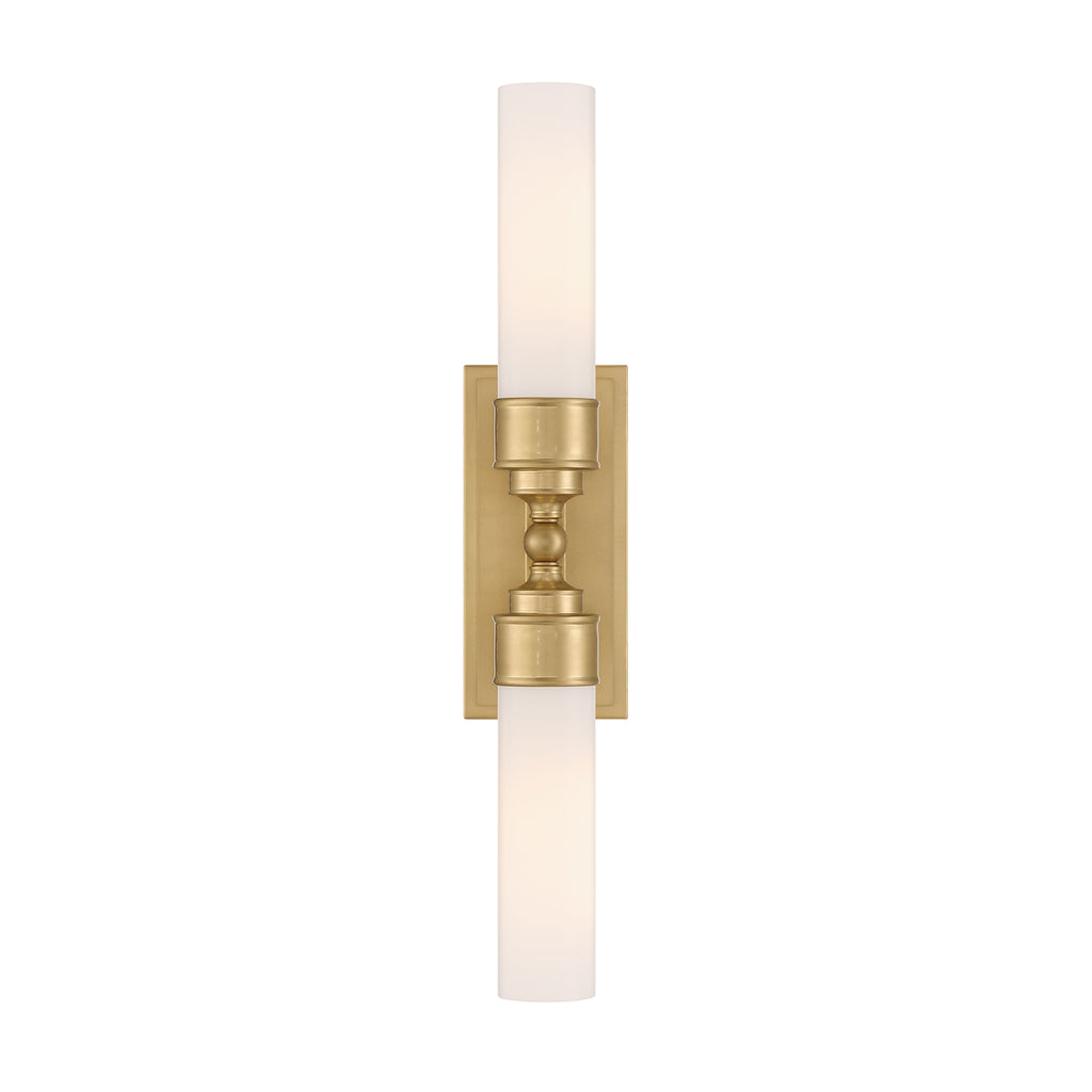 WLX-302-AG Wilcox 2 Light Sconce | Alternate Image