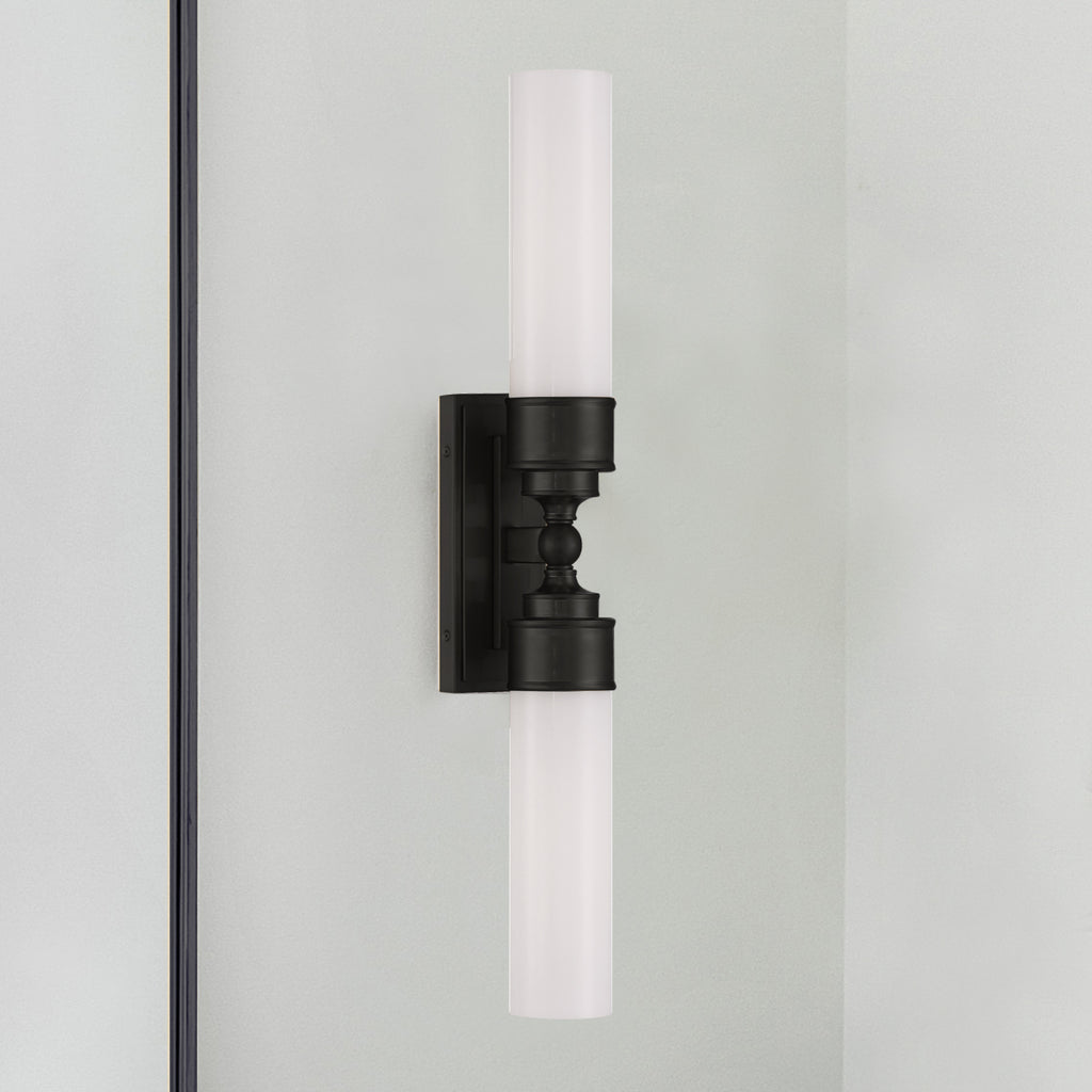 WLX-302-MK Wilcox 2 Light Sconce | Lifestyle Image
