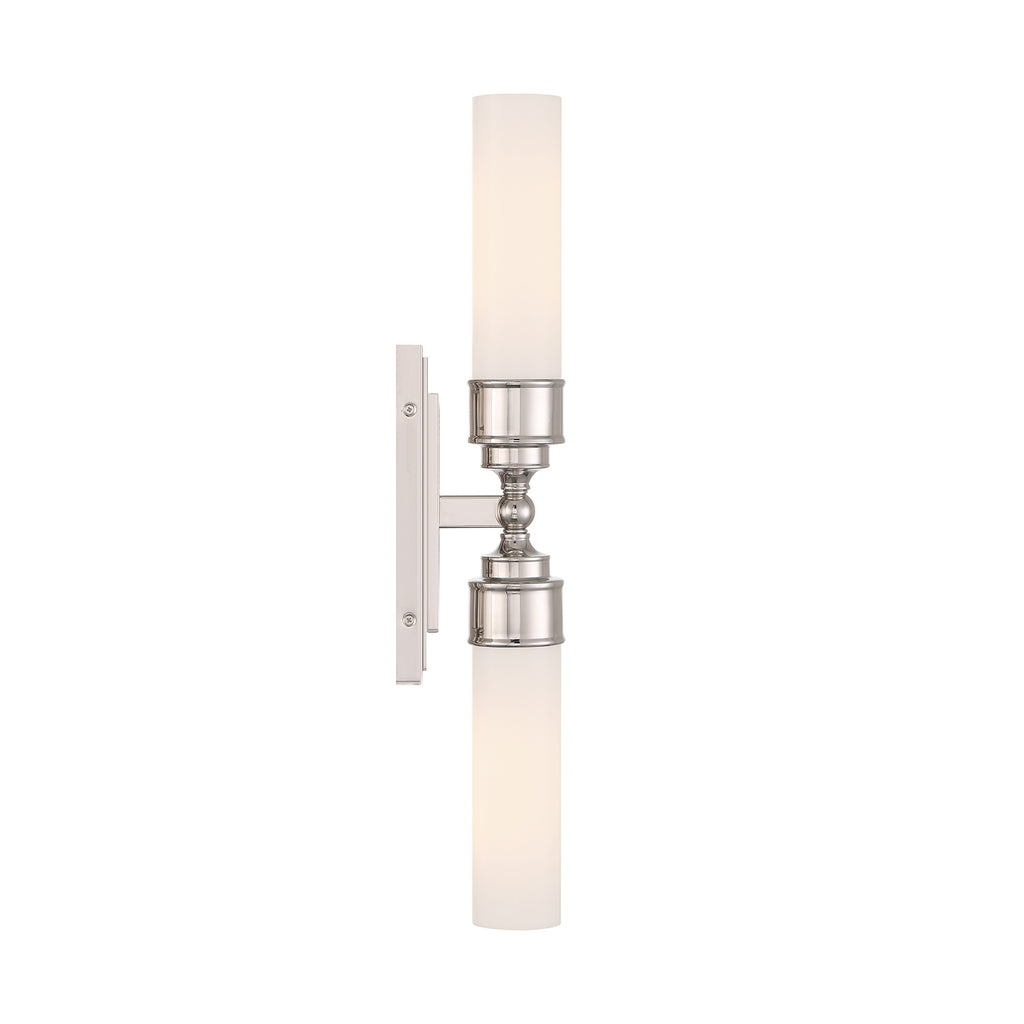 WLX-302-PN Wilcox 2 Light Sconce | Alternate Image