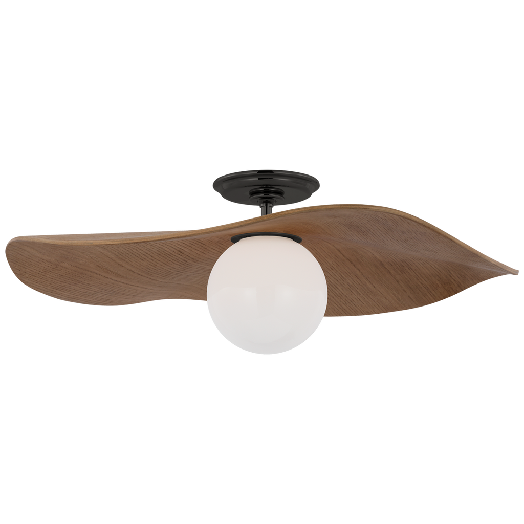 WS4040BZNO Windsor Smith Mahalo 1 Light Semi Flush Mount | Main Image