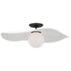 WS4040BZWHT Windsor Smith Mahalo 1 Light Semi Flush Mount | Main Image