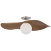 WS4040PNNO Windsor Smith Mahalo 1 Light Semi Flush Mount | Main Image