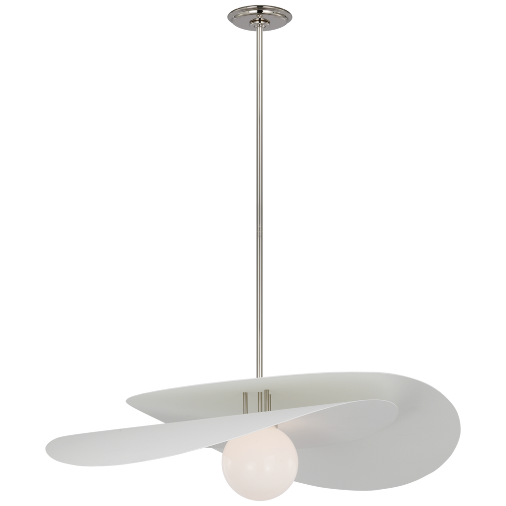 WS5050PNWHTWG Windsor Smith Mahalo 1 Light Pendants | Main Image