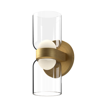 Brushed Gold/Clear