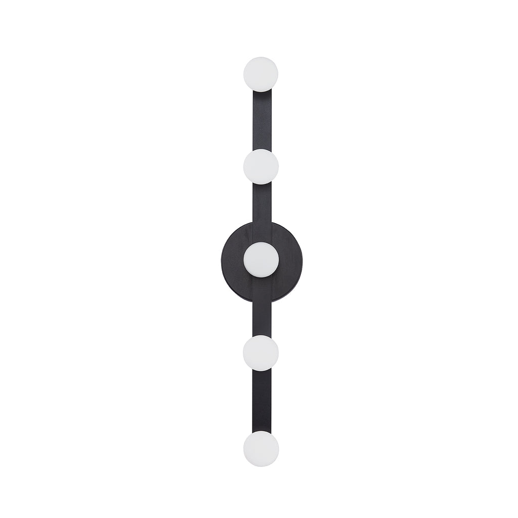 WS63424-BK Ryan Pauly Rezz 1 Light Sconce | Main Image