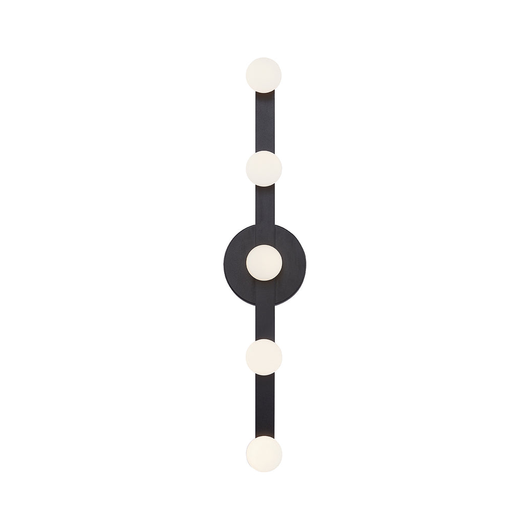 WS63424-BK Ryan Pauly Rezz 1 Light Sconce | Alternate Image