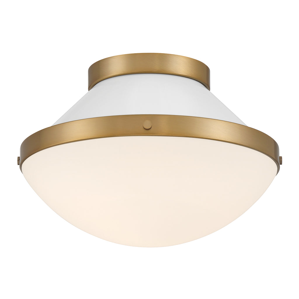 XAN-8001-VG-WH Xander 12.25'' Flush Mount | Main Image