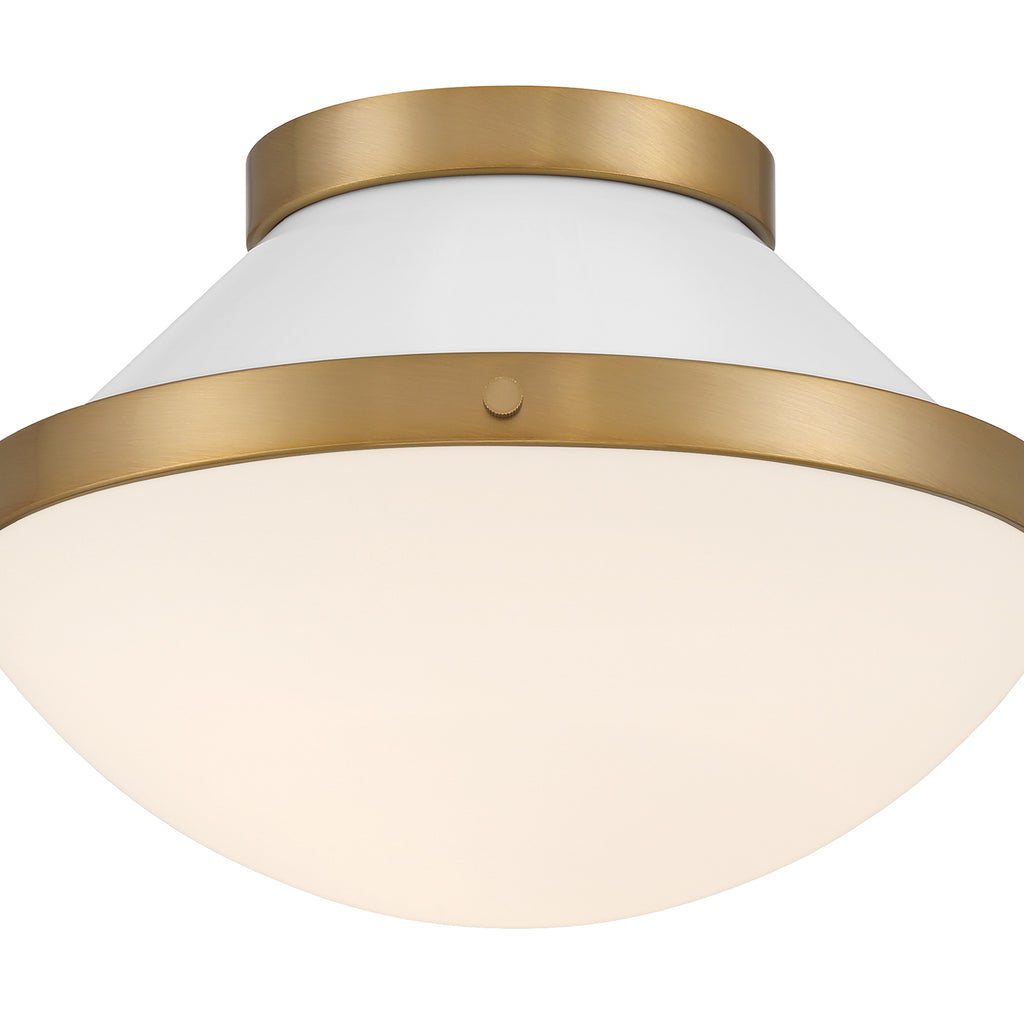XAN-8001-VG-WH Xander 12.25'' Flush Mount | Alternate Image