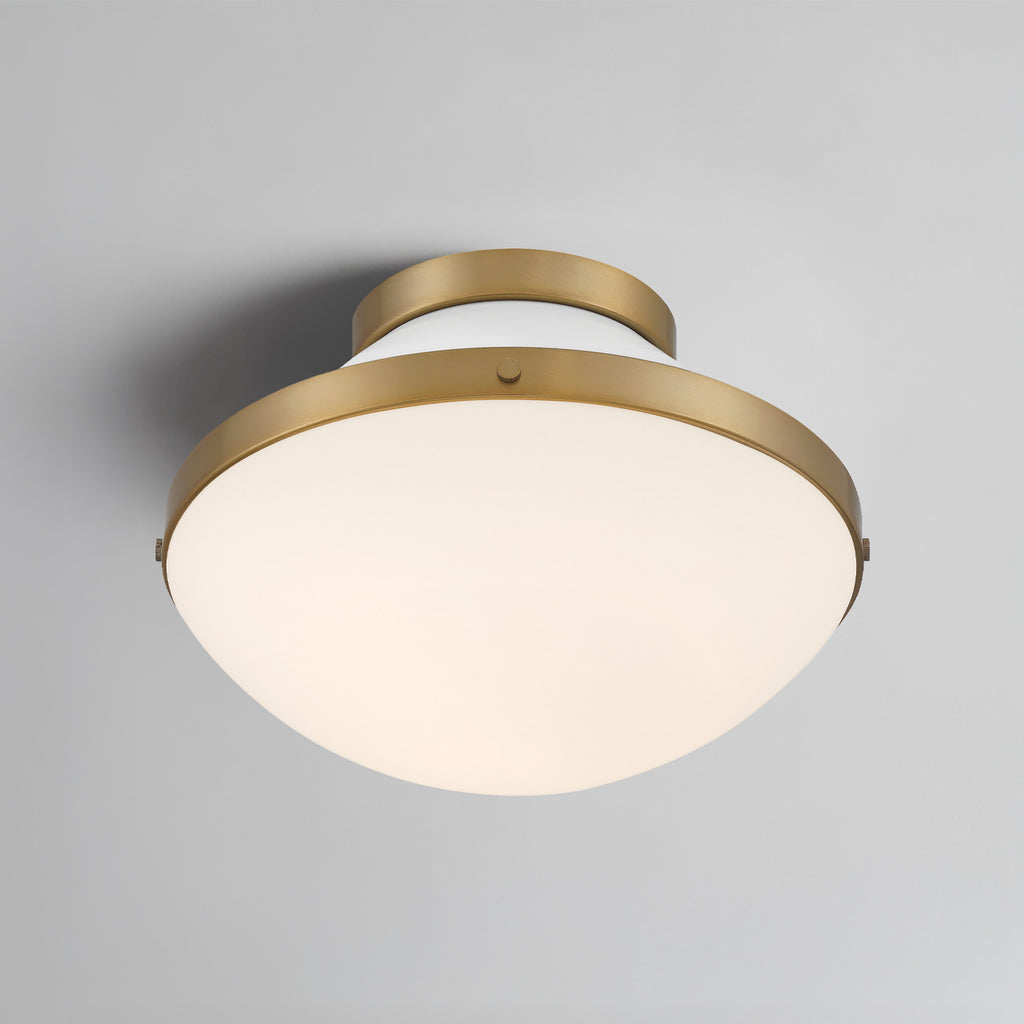 XAN-8001-VG-WH Xander 12.25'' Flush Mount | Lifestyle Image