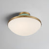 XAN-8002-VG-GR Xander 16.25'' Flush Mount | Lifestyle Image