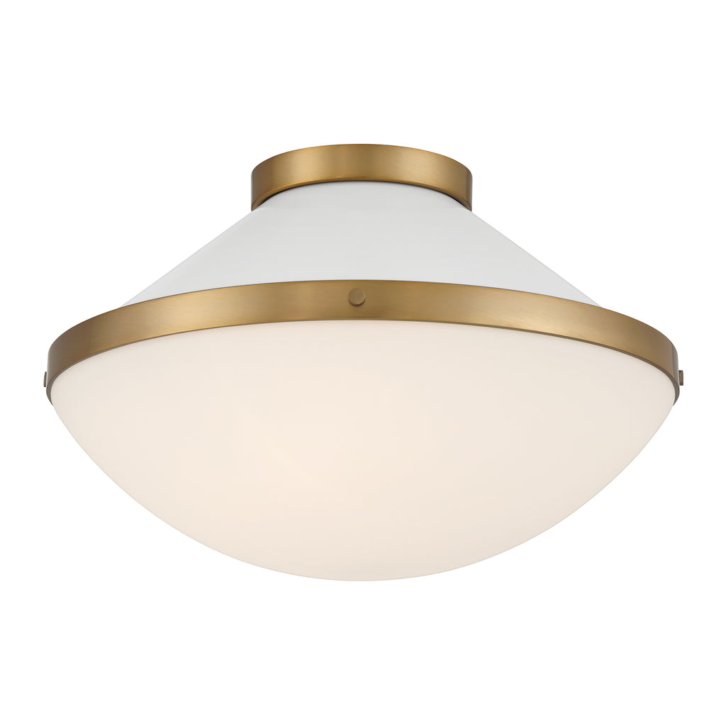 XAN-8002-VG-WH Xander 16.25'' Flush Mount | Main Image