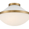 XAN-8002-VG-WH Xander 16.25'' Flush Mount | Alternate Image