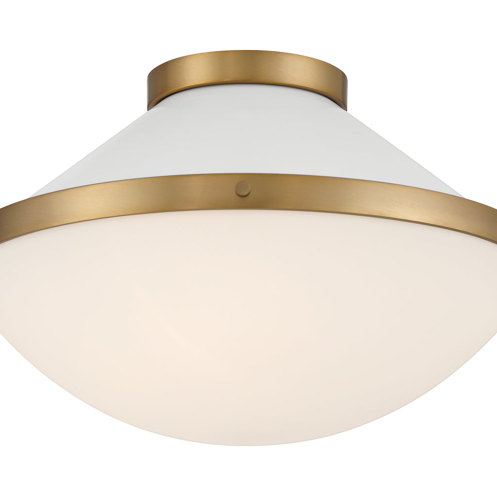 XAN-8002-VG-WH Xander 16.25'' Flush Mount | Alternate Image