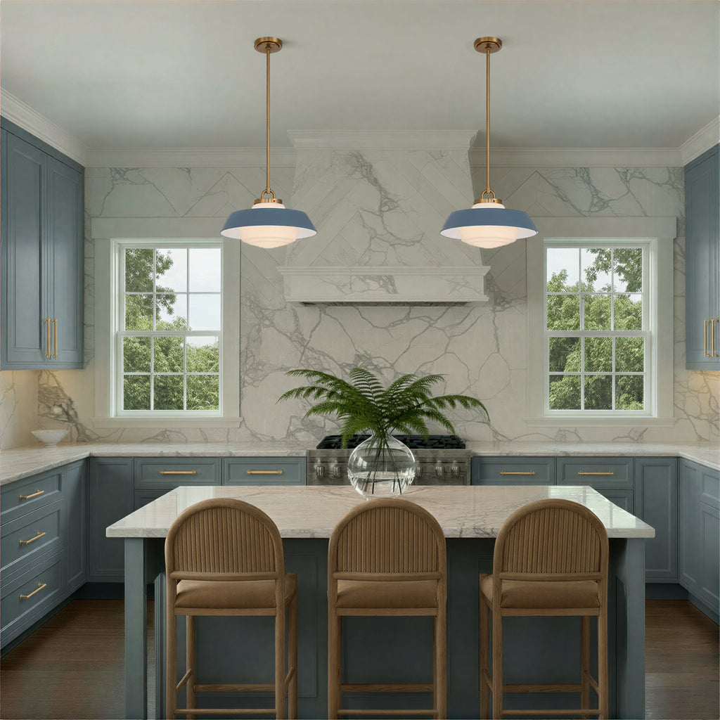 XAN-8006-VG-BL Xander 16'' Pendant | Lifestyle Image