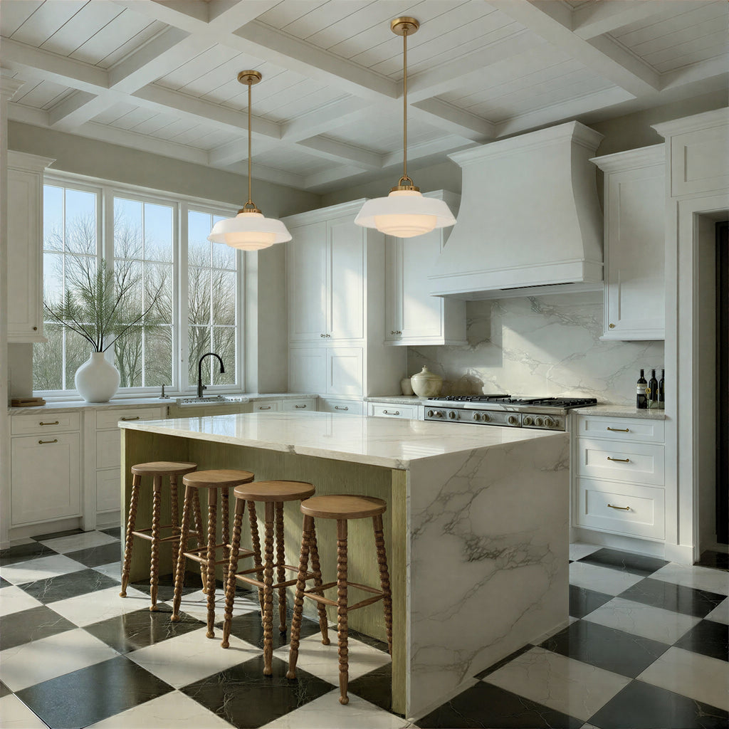 XAN-8006-VG-WH Xander 16'' Pendant | Lifestyle Image