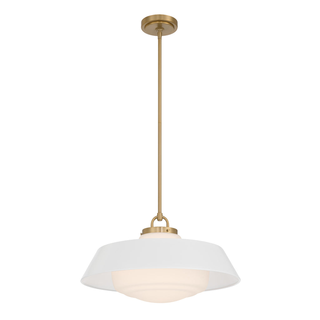 XAN-8009-VG-WH Xander 20'' Pendant | Main Image