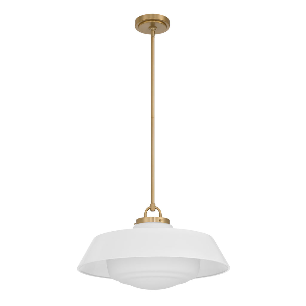 XAN-8009-VG-WH Xander 20'' Pendant | Alternate Image