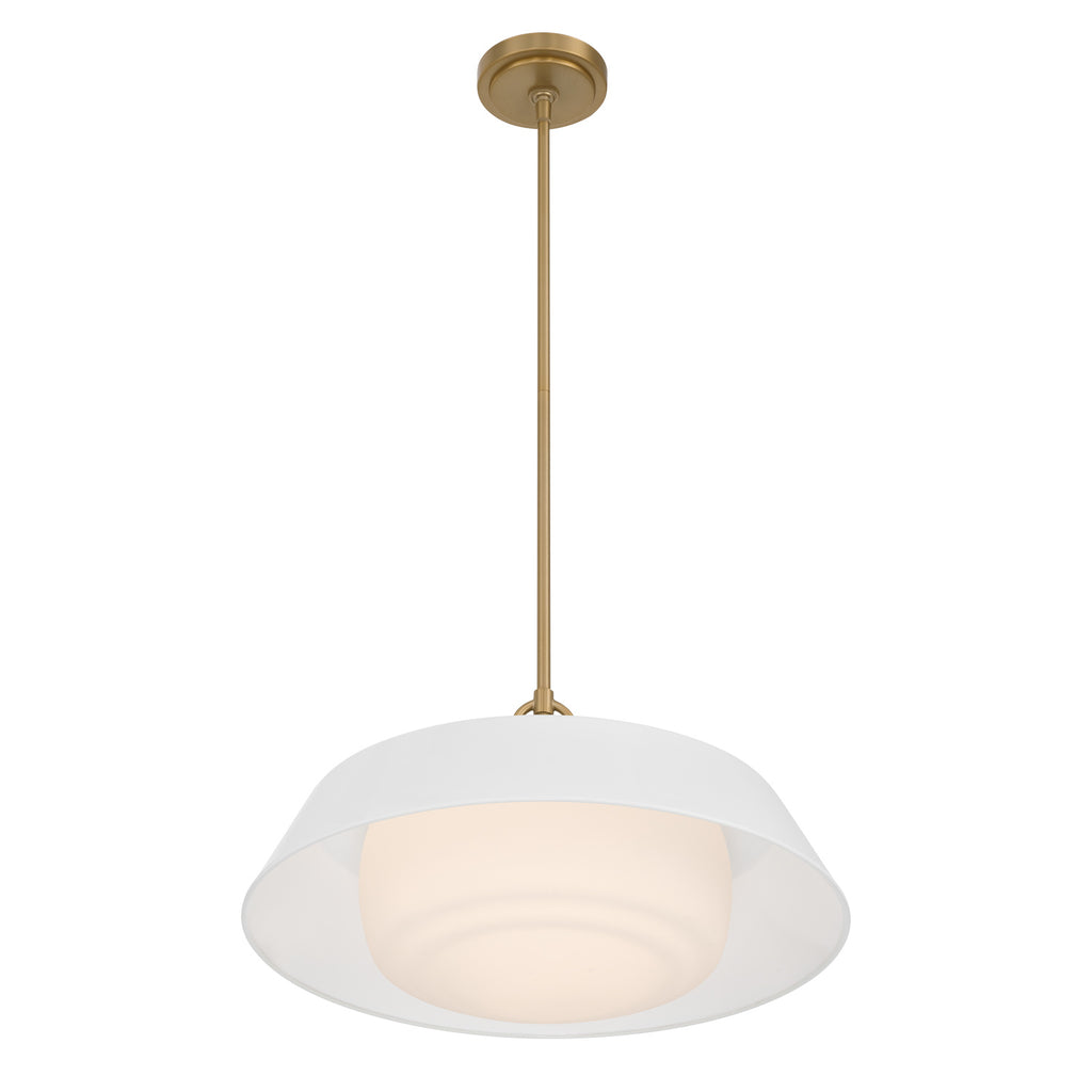 XAN-8009-VG-WH Xander 20'' Pendant | Alternate Image