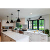Crystorama Xavier 12'' Pendant in Matte Black - Lifestyle View