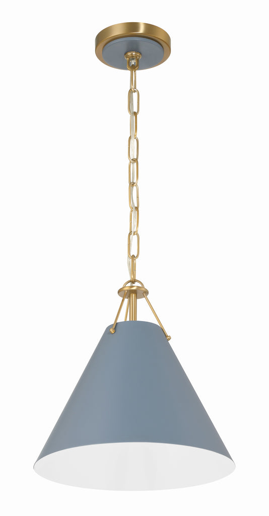 XAV-B8301-VG-BL Xavier 1 Light Mini Pendant | Main Image