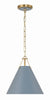 XAV-B8301-VG-BL Xavier 1 Light Mini Pendant | Alternate Image