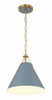 XAV-B8301-VG-BL Xavier 1 Light Mini Pendant | Alternate Image