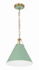 XAV-B8301-VG-GR Xavier 1 Light Mini Pendant | Main Image