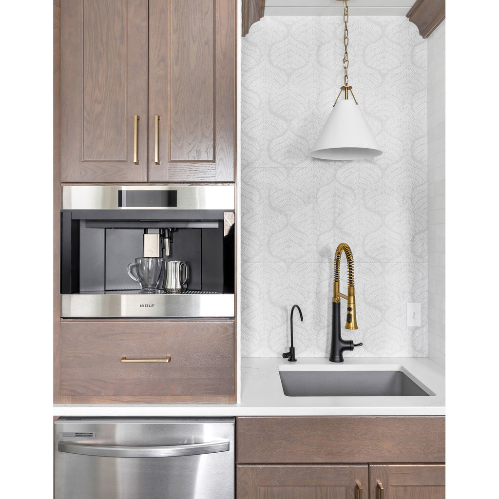 Crystorama Xavier 12'' Pendant in Vibrant Gold - Lifestyle View