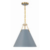 Crystorama Xavier 16'' Pendant in Vibrant Gold - Additional View