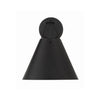 Crystorama Xavier 10'' Sconce in Matte Black - Additional View