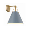 Crystorama Xavier 10'' Sconce in Vibrant Gold - Additional View
