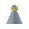 Crystorama Xavier 10'' Sconce in Vibrant Gold - Additional View