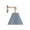 Crystorama Xavier 10'' Sconce in Vibrant Gold - Additional View