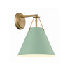 Crystorama Xavier 10'' Sconce in Vibrant Gold - Additional View