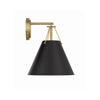 Crystorama Xavier 10'' Sconce in Vibrant Gold - Additional View