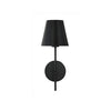 Crystorama Xavier 6'' Sconce in Matte Black - Additional View