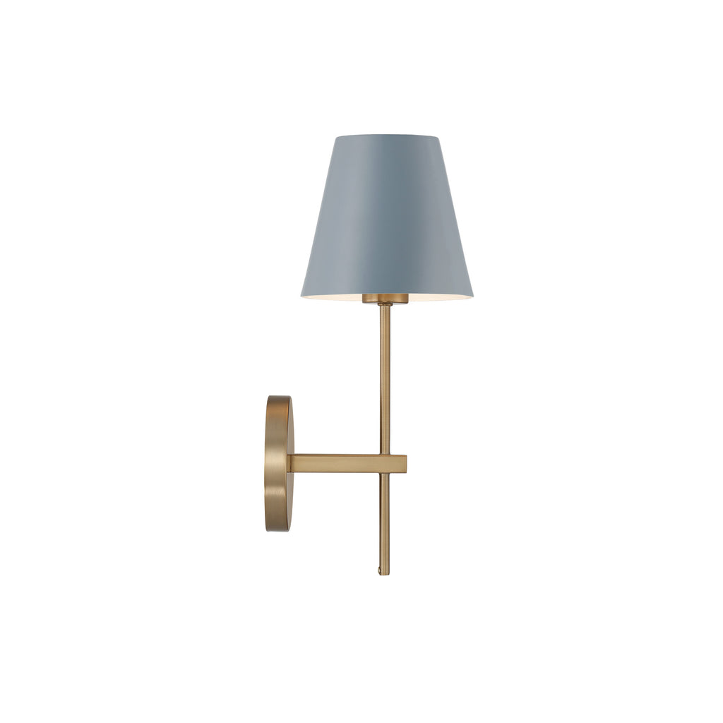 Crystorama Xavier 6'' Sconce in Vibrant Gold - Additional View